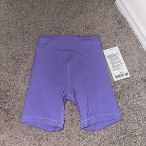 Lululemon 6” align biker shorts